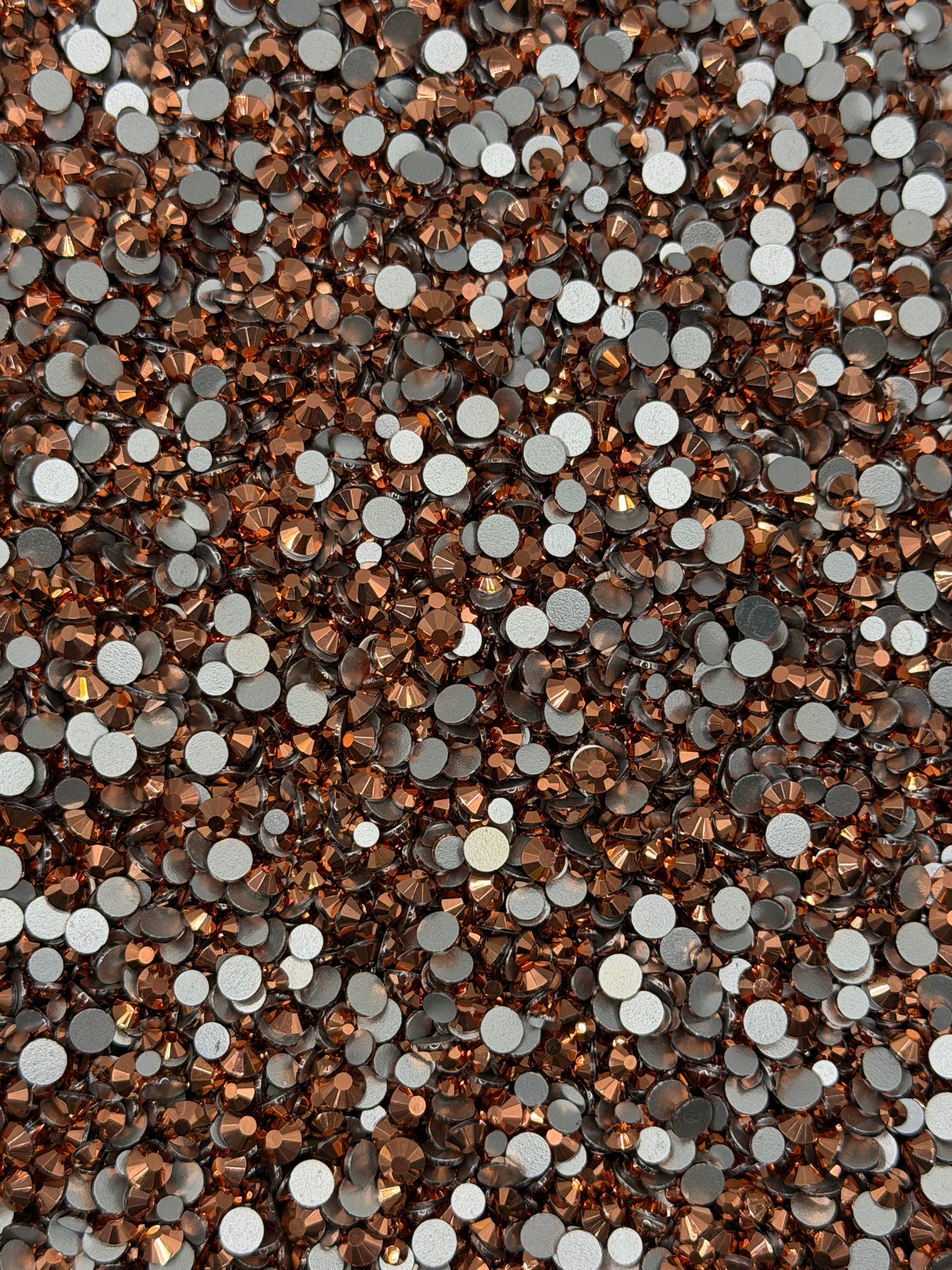 Vienna Rose Gold Metallic — Glass Rhinestones