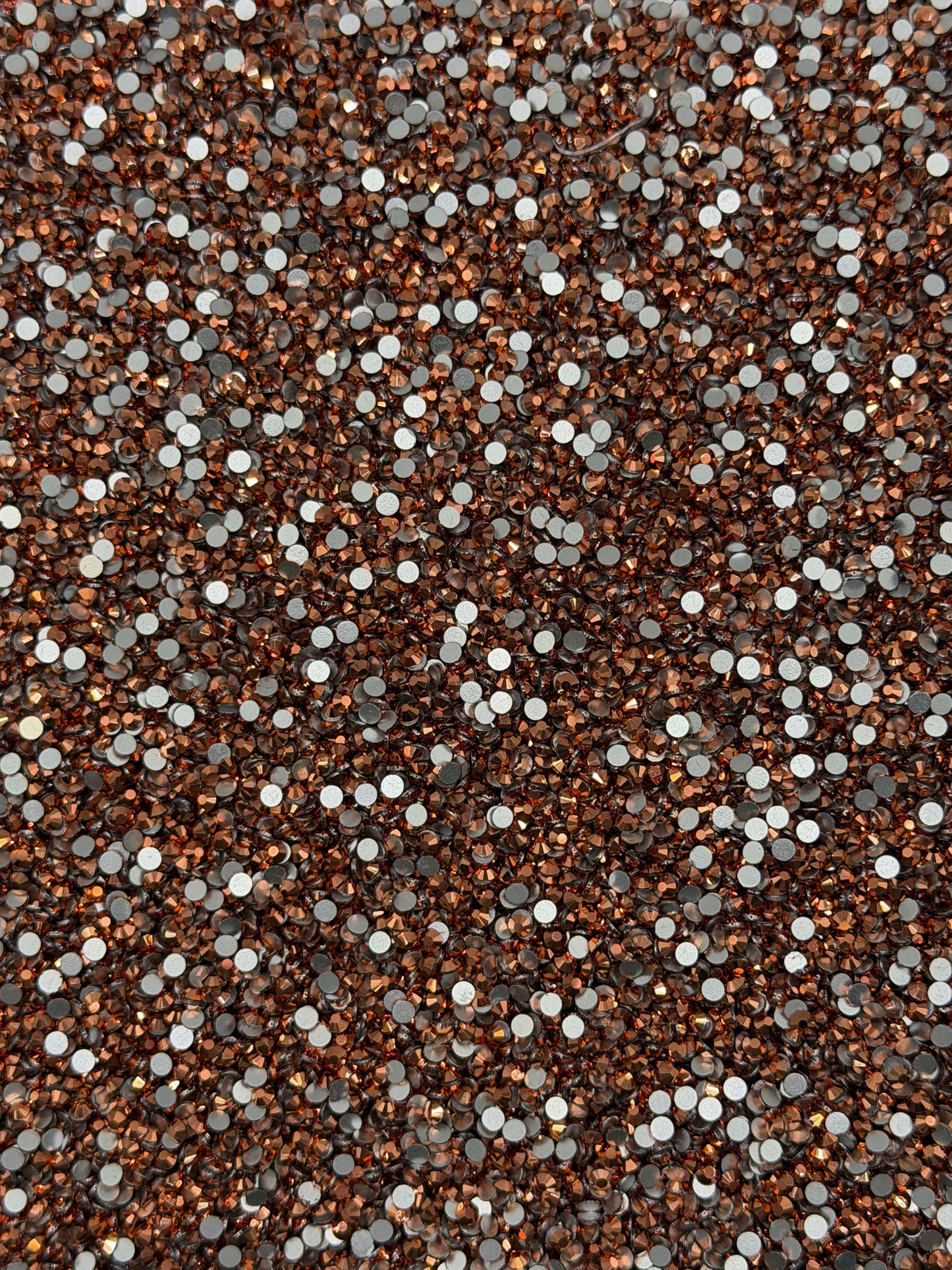 Vienna Rose Gold Metallic — Glass Rhinestones