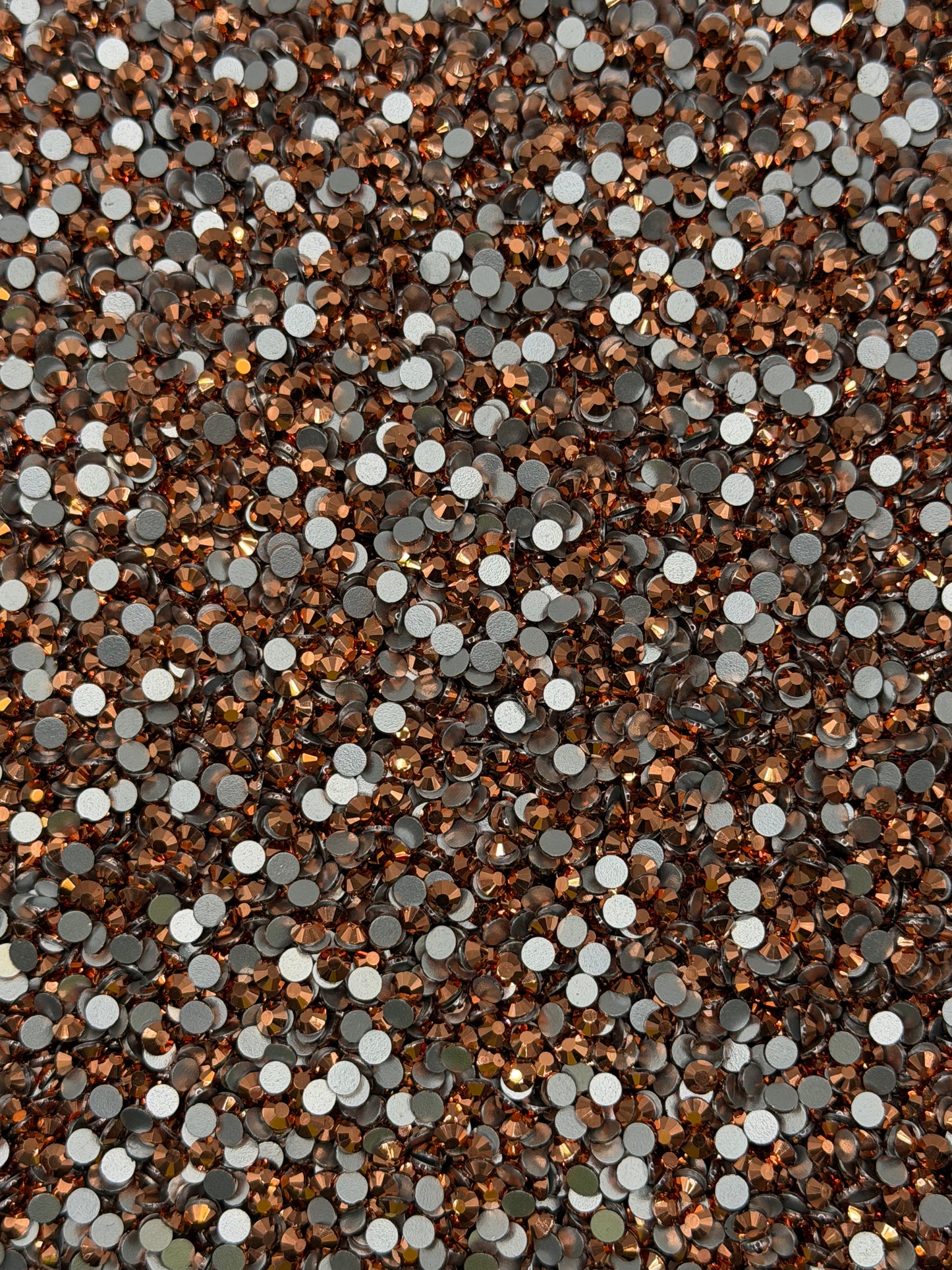 Vienna Rose Gold Metallic — Glass Rhinestones