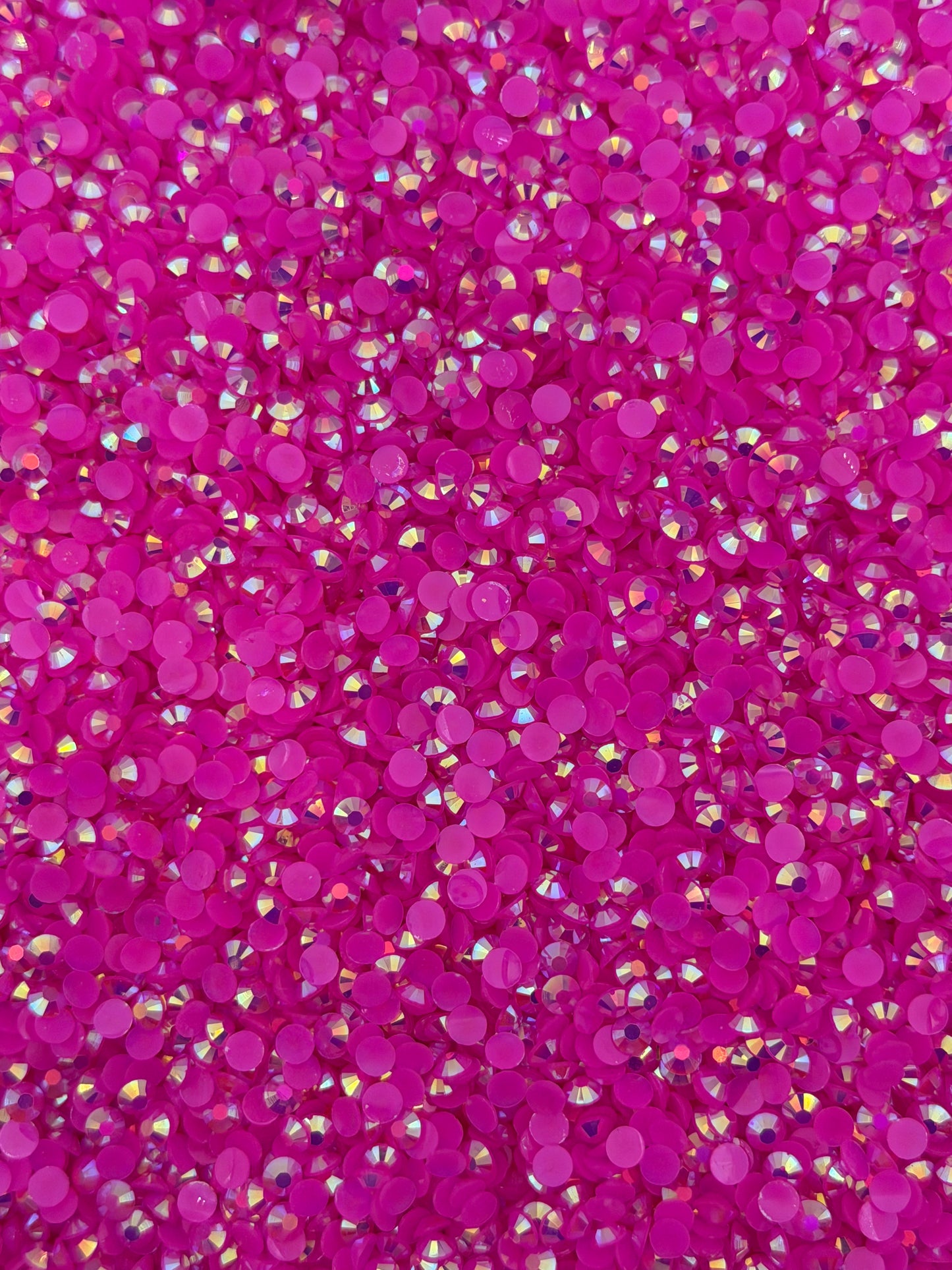 Tahiti Light Rose Aurora — Resin Rhinestones