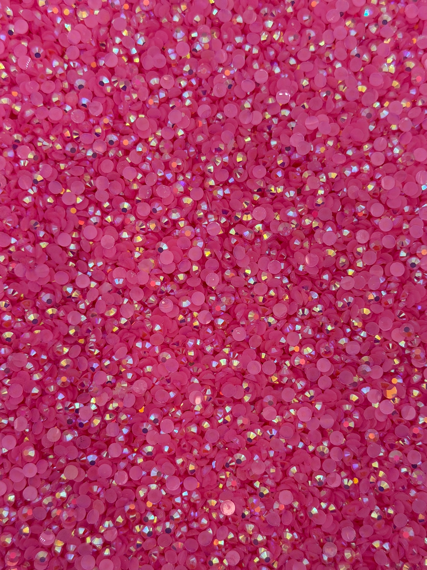 Jamaica Dark Pink Aurora — Resin Rhinestones