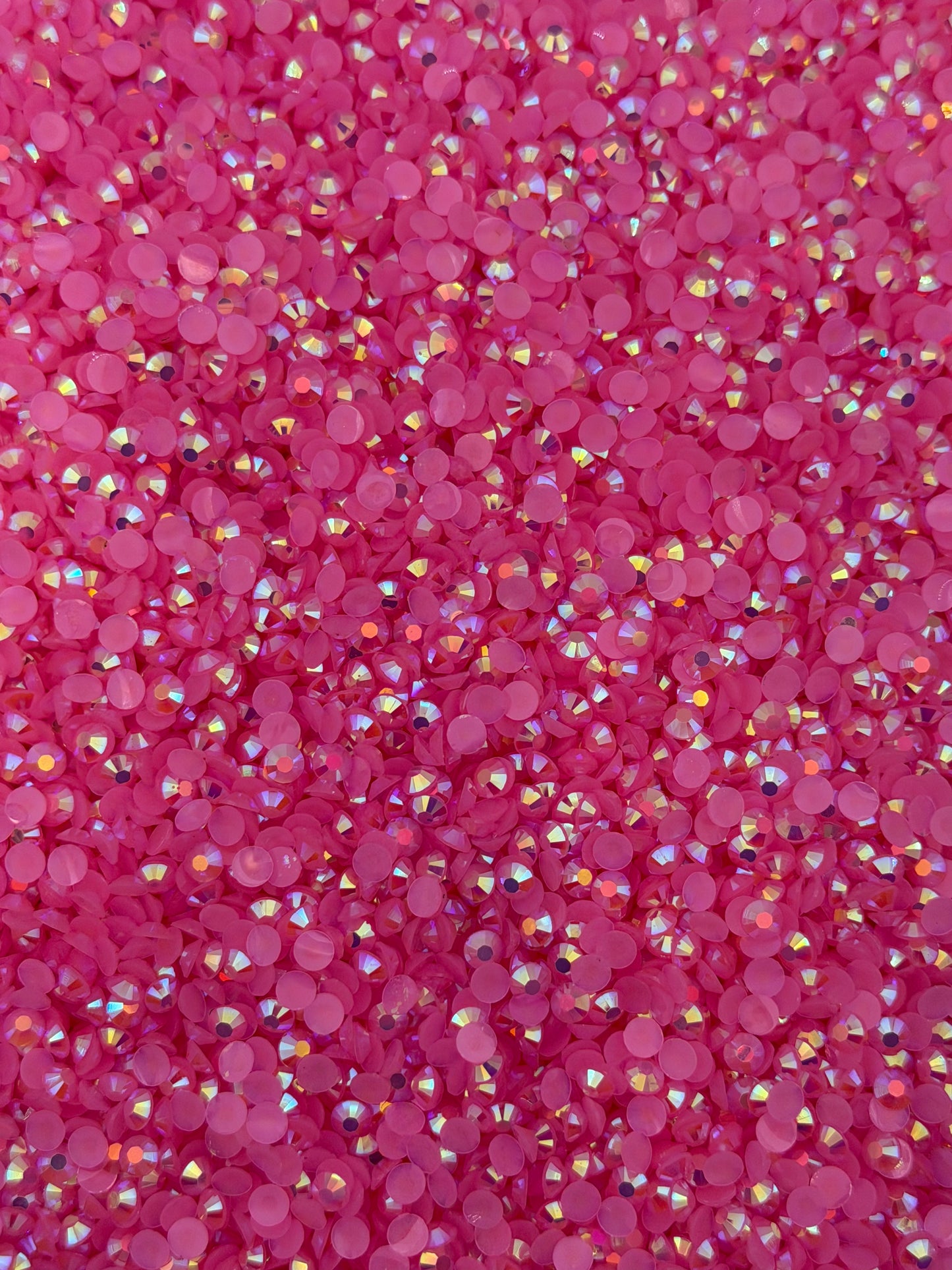 Jamaica Dark Pink Aurora — Resin Rhinestones