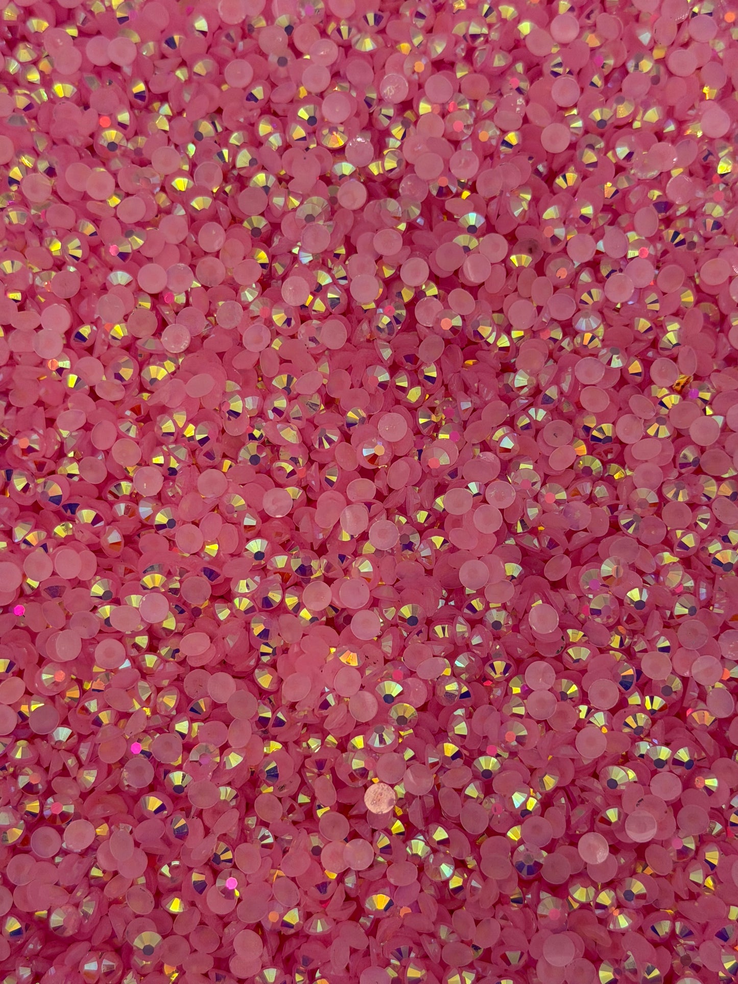 Fiji Light Pink Aurora — Resin Rhinestones