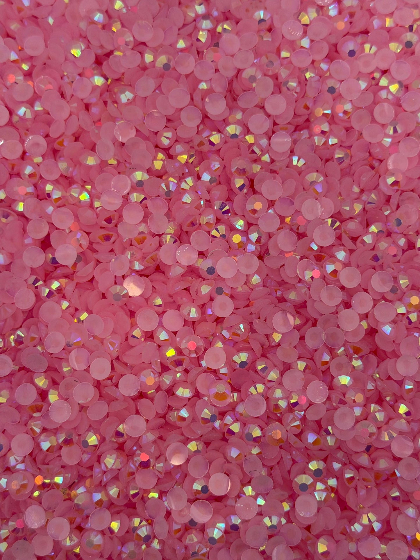 Fiji Light Pink Aurora — Resin Rhinestones