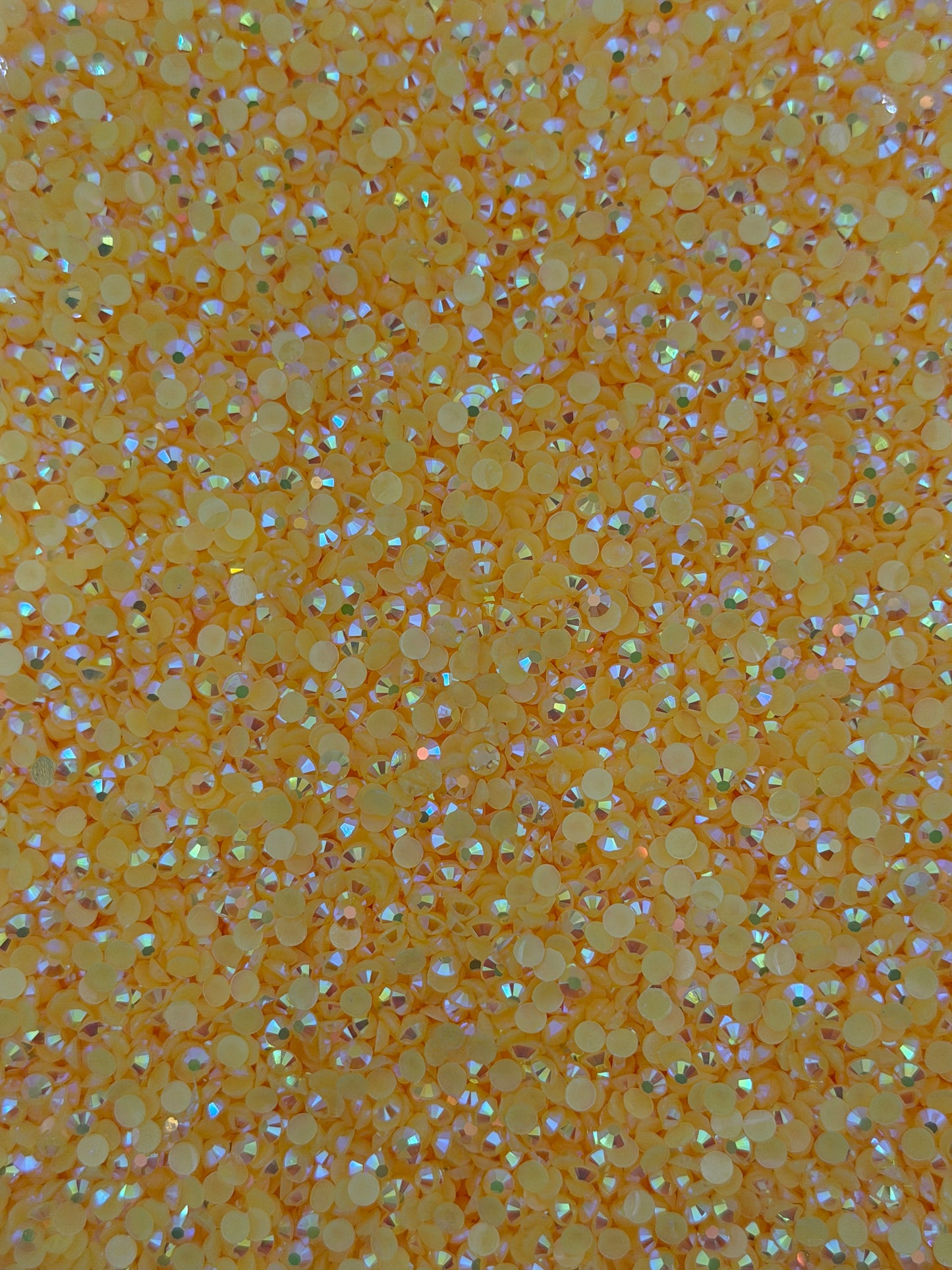 Marrakech Orange Aurora — Resin Rhinestones