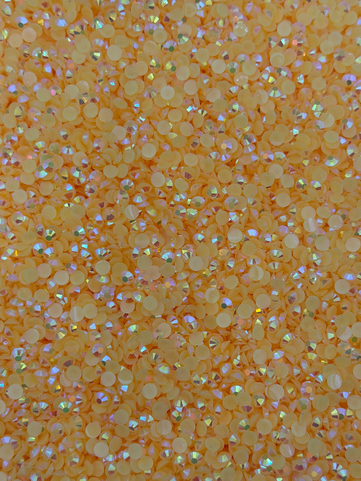 Marrakech Orange Aurora — Resin Rhinestones