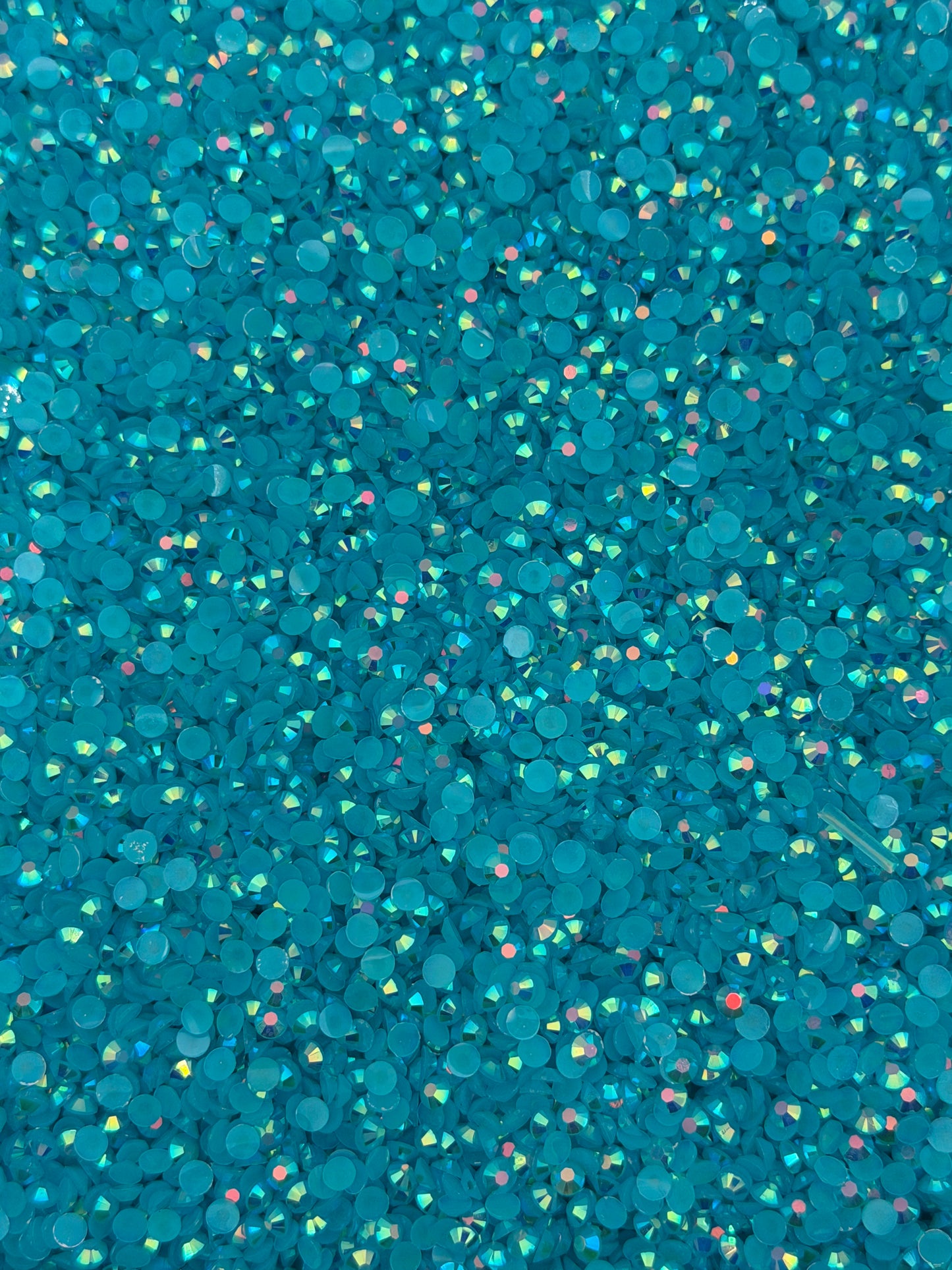 Cabo Dark Aqua Aurora — Resin Rhinestones