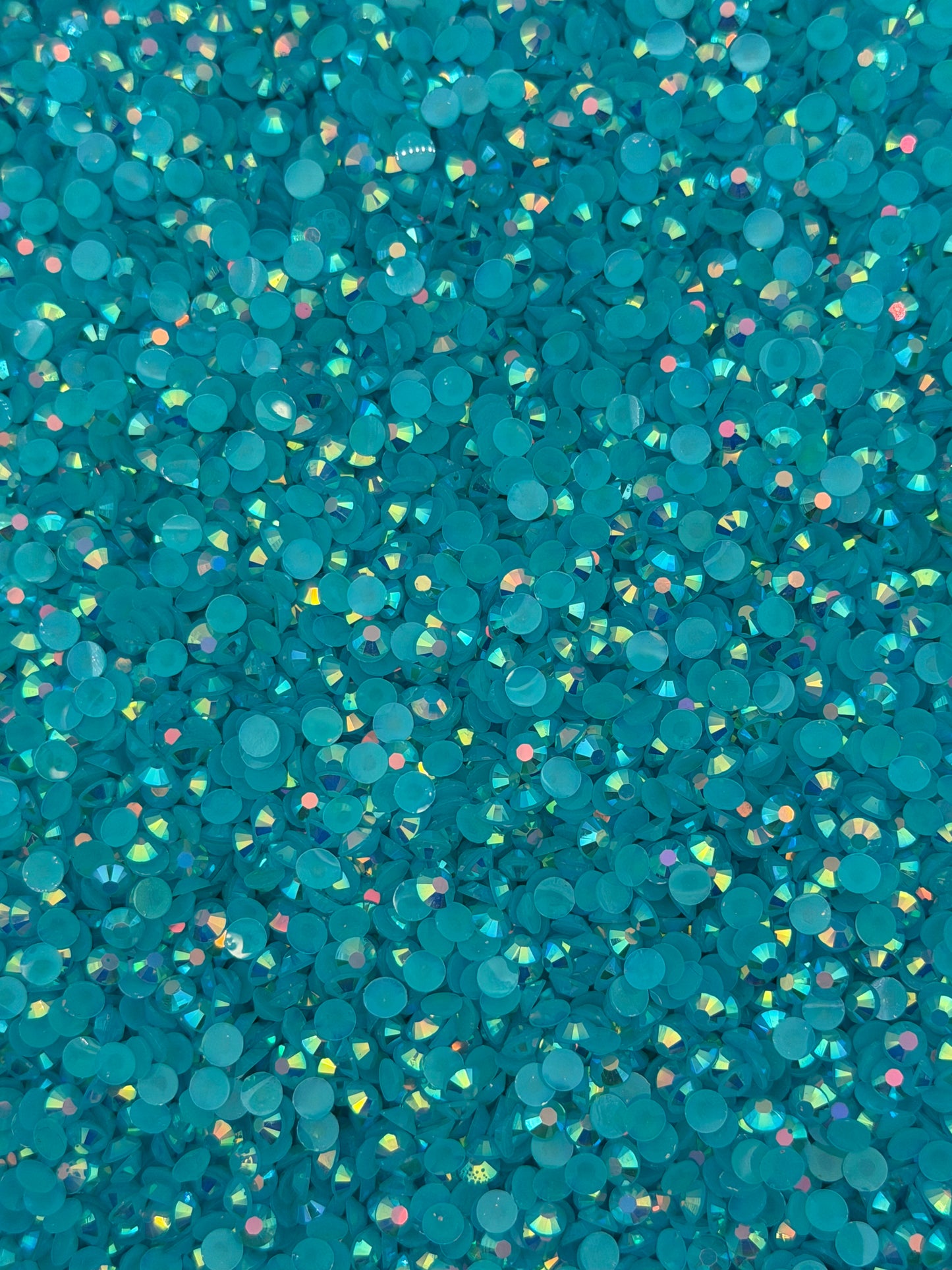 Cabo Dark Aqua Aurora — Resin Rhinestones