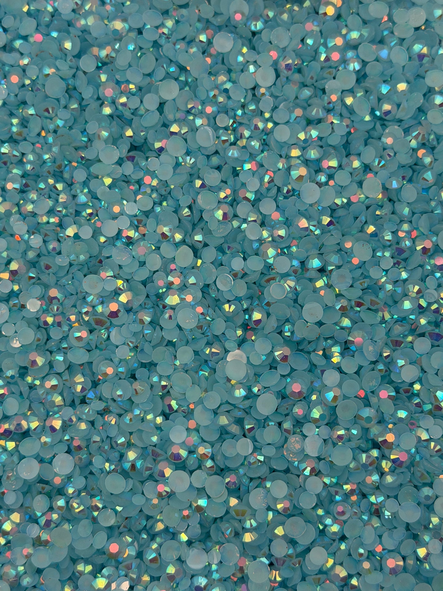 Bora Bora Aqua Aurora — Resin Rhinestones