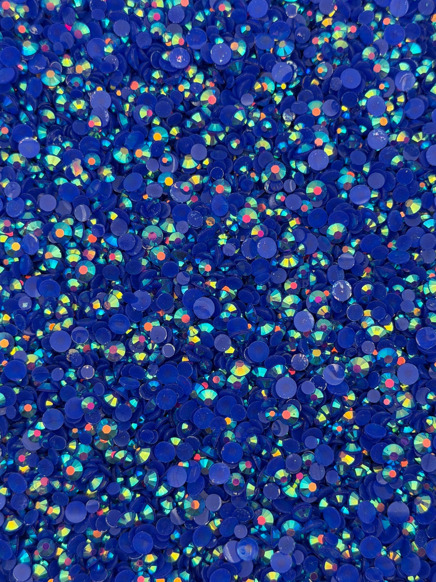 London Blue Aurora — Resin Rhinestones