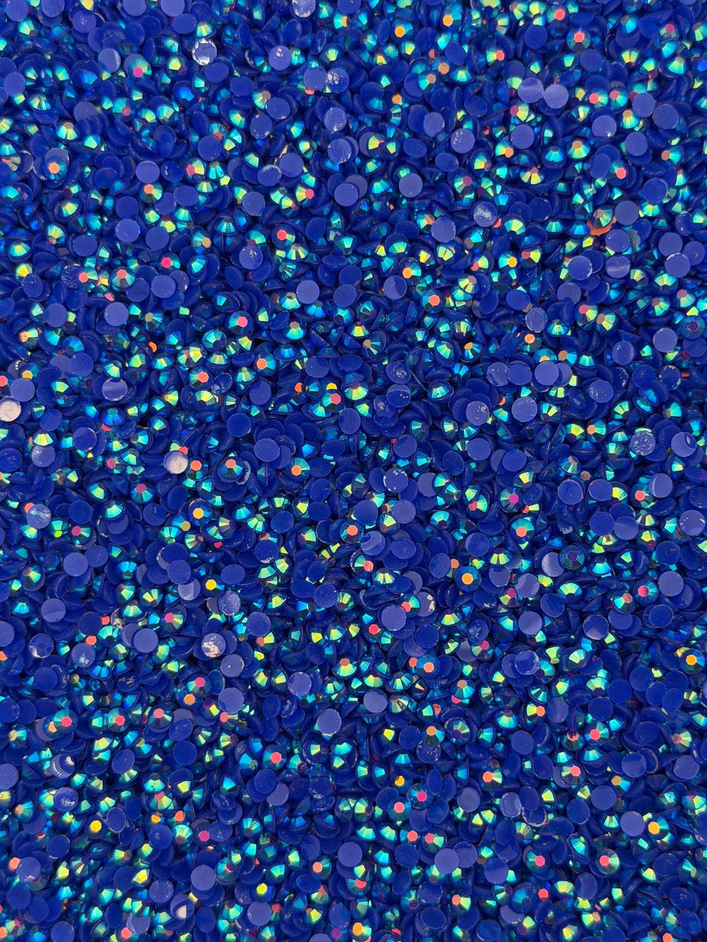London Blue Aurora — Resin Rhinestones
