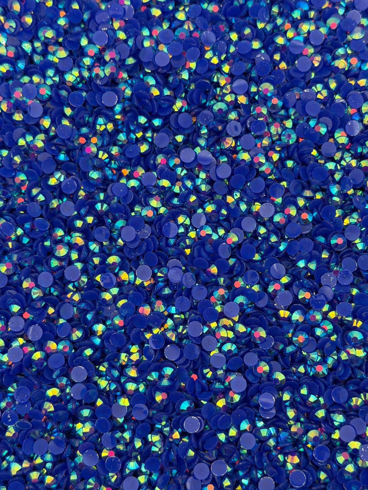 London Blue Aurora — Resin Rhinestones