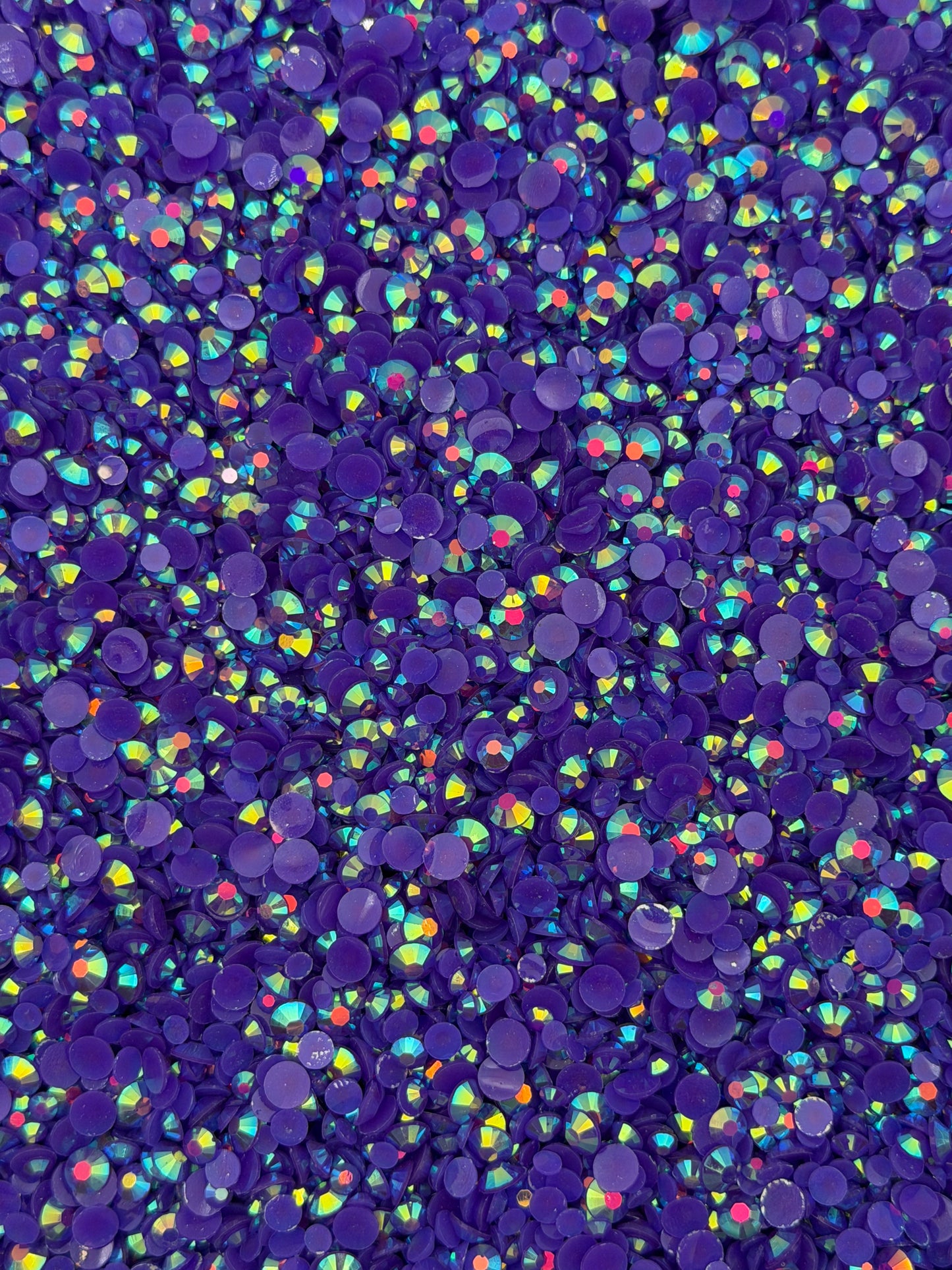 Bangkok Purple Aurora — Resin Rhinestones