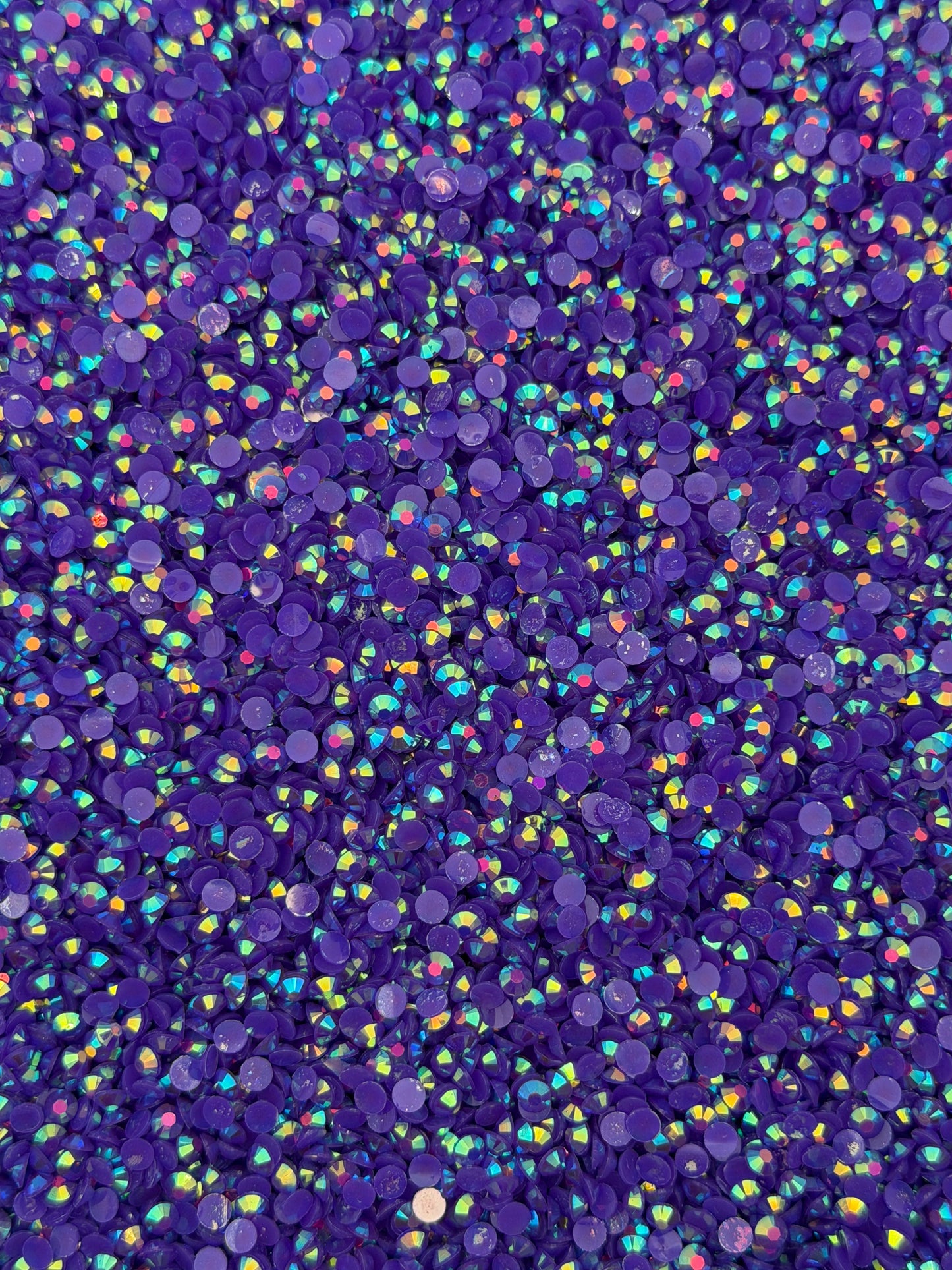 Bangkok Purple Aurora — Resin Rhinestones