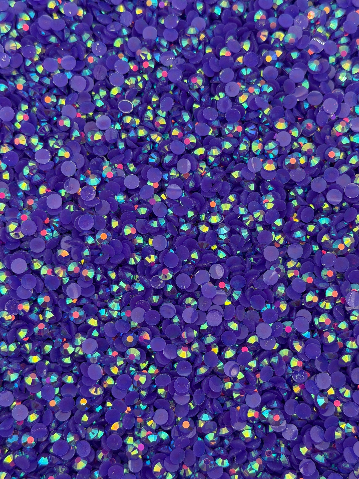Bangkok Purple Aurora — Resin Rhinestones