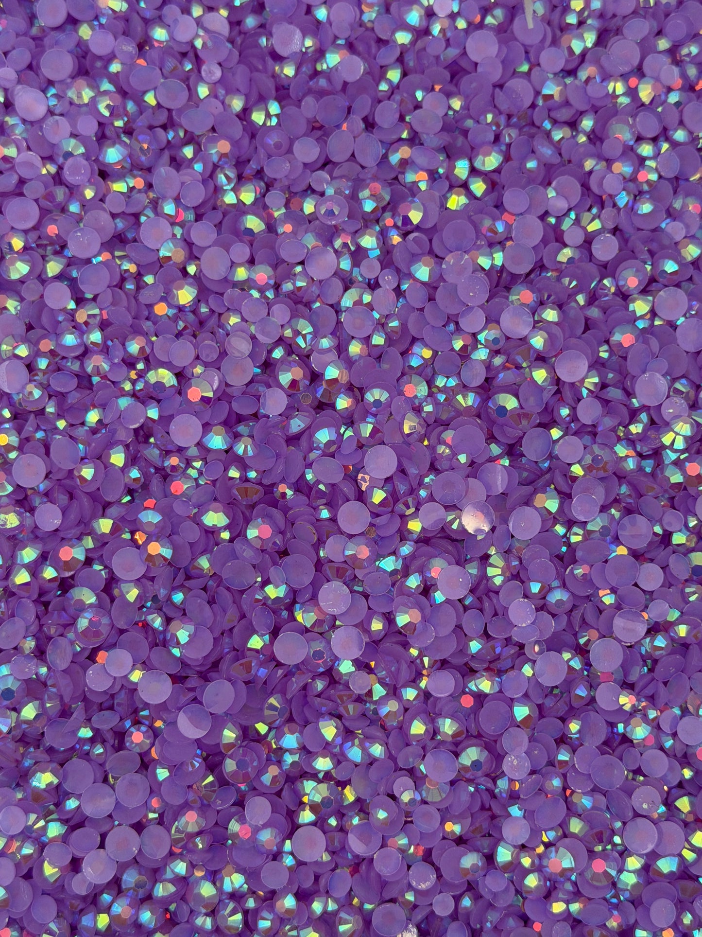Provence Lilac Aurora — Resin Rhinestones