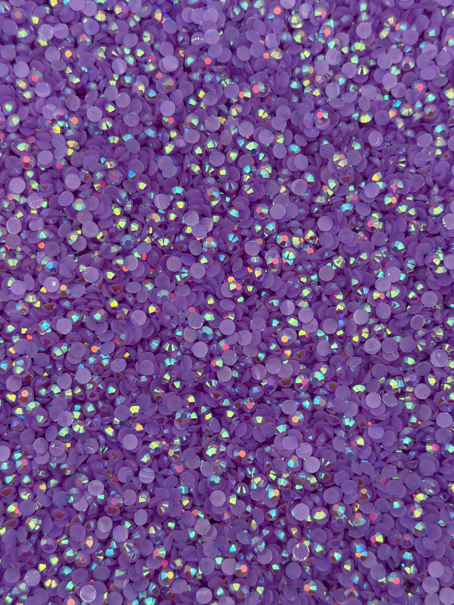 Provence Lilac Aurora — Resin Rhinestones
