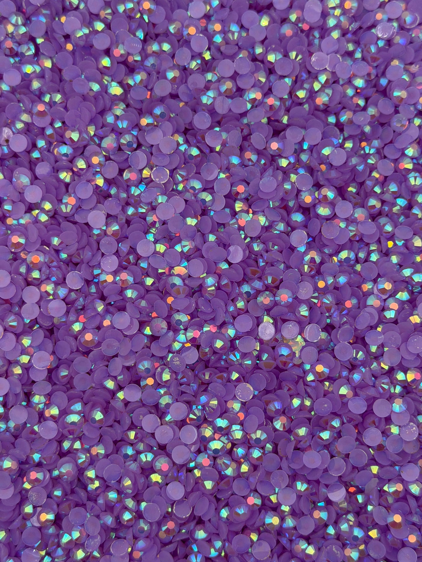 Provence Lilac Aurora — Resin Rhinestones